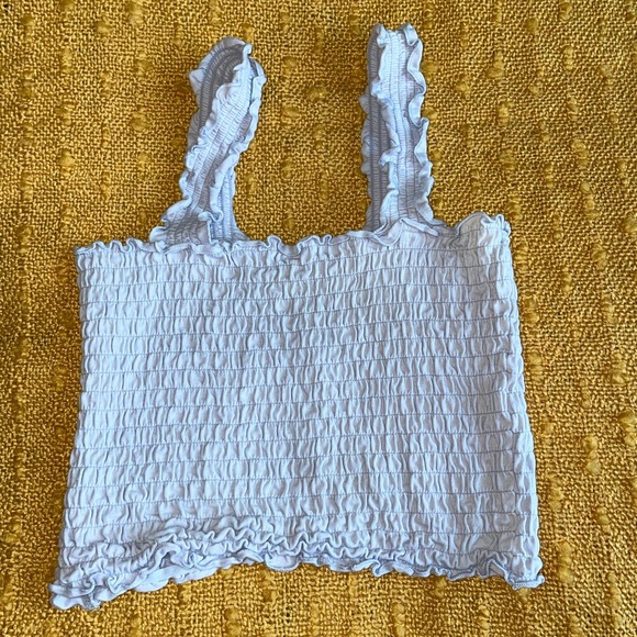 Hollister Tops - hollister ruched crop top